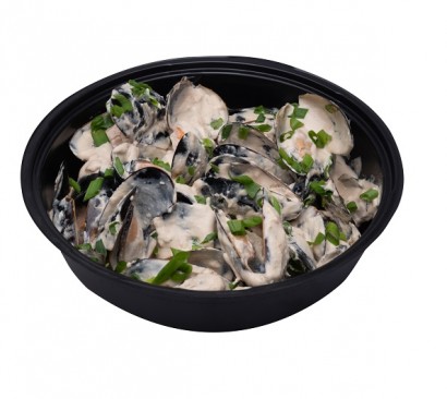 Мидии в Сливочно-Чесночном соусе