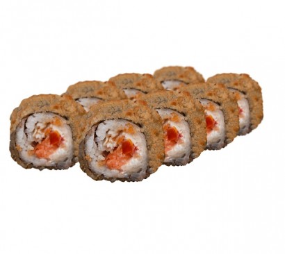 Темпура ролл с Угрём и Лососем